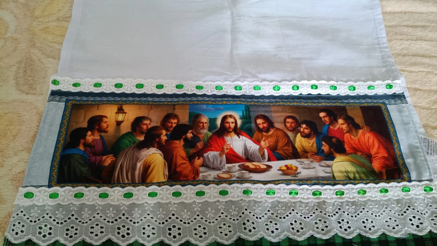 À mesa com fé